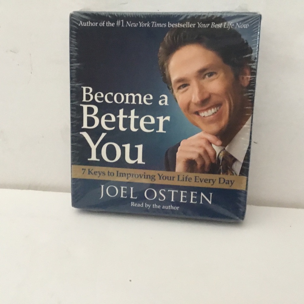 Joel Osteen Become a Better You Audiobook. New CD